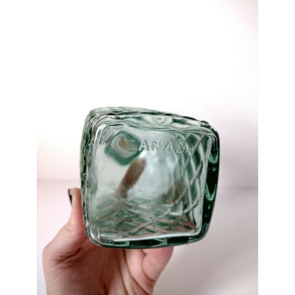 Green Glass Decanter - Picture 5 of 6